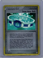 POKEMON TEAM AQUA BELT 76/95 TEAM MAGMA VS TEAM AQUA REVERSE HOLO DMG