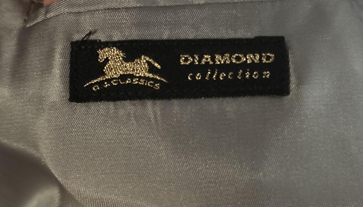 NWT RJ CLASSICS ESSENTIAL  SHOW EQUESTRIAN COAT 14L  DIAMOND COLLECTION  FOXY