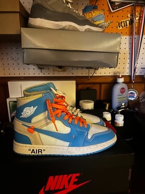 Size 9 - Jordan 1 Retro OG x Off-White High UNC