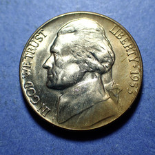 1953-D Jefferson Nickel  BU