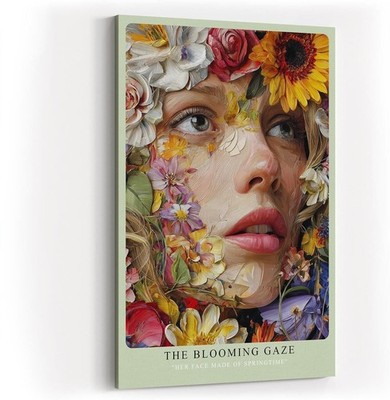 Sinus Art Paul Sinus Wandbild The Blooming Gaze mit realistischem