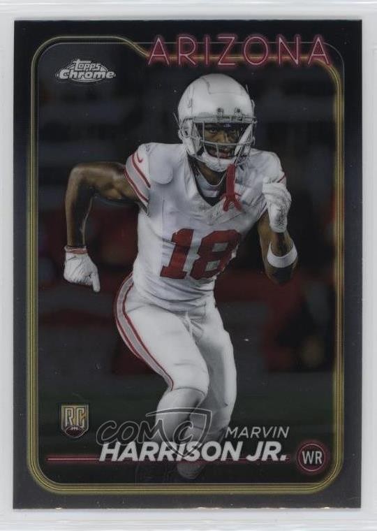 2024 Topps Chrome Rookies Marvin Harrison Jr #204 y6t