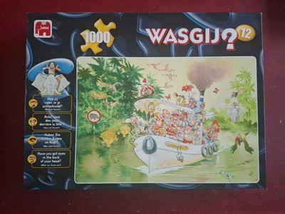 Puzzle WASGIJ Original #12 Die Flussmündung 1000 komplett Jumbo Sammlung Paket
