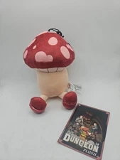 Delicious In Dungeon Walking Mushroom 4.5" Plush Bagpack Clip Anime
