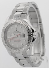PAPERS Rolex Yacht-Master YM1 PLATINUM Stainless Steel 40mm Watch 16622 BOX 3