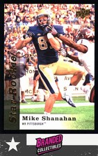 2013 Upper Deck Mike Shanahan RC #115 Pittsburgh Panthers