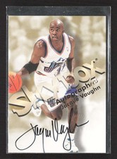 1998-99 SkyBox Premium Jacque Vaughn #NNO Autoics Auto Utah Jazz TV3119