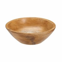 Howhomely Schale SchlüSsel Dekoschale Mangoholz Braun FüR Obst Salate Modern