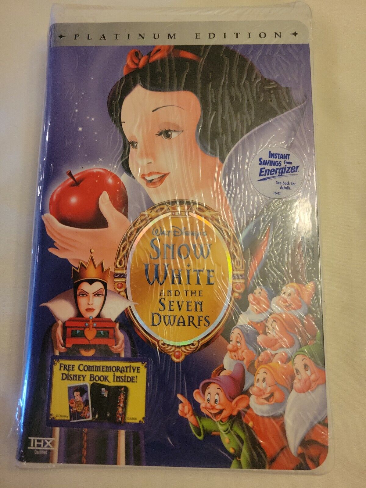 Snow White and the Seven Dwarfs (VHS, 2001, Platinum Edition NEW SEALED  FREE S/H