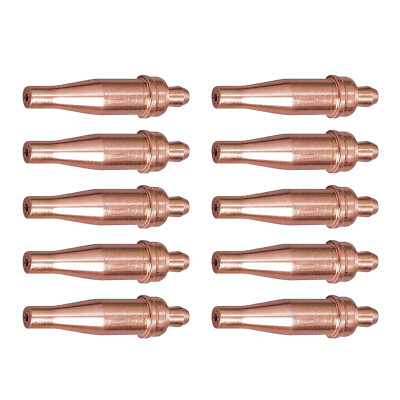 10-pk 00-1-101 1-101 Size 00 Acetylene Cutting Tips Replacement for Victor Torch
