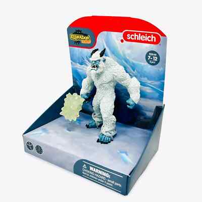 Schleich Eldrador Creatures - Ice Monster With Frozen Hammer 4.5'' Yeti 42448