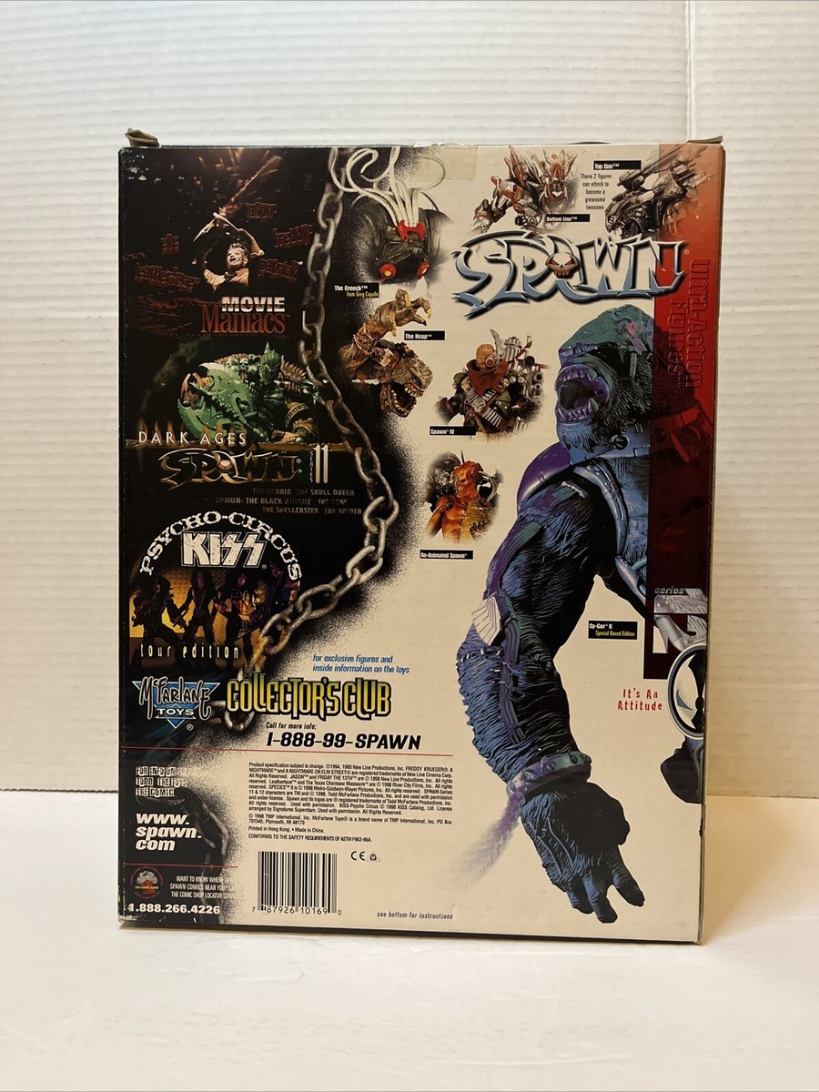 CY-GOR 2 MCFARLANE TOYS SPAWN SERIES 12 SPECIAL 1998 ACTION CY-GOR 2 MCFARLANE TOYS SPAWN SERIES 12 SPECIAL 1998 ACTION
