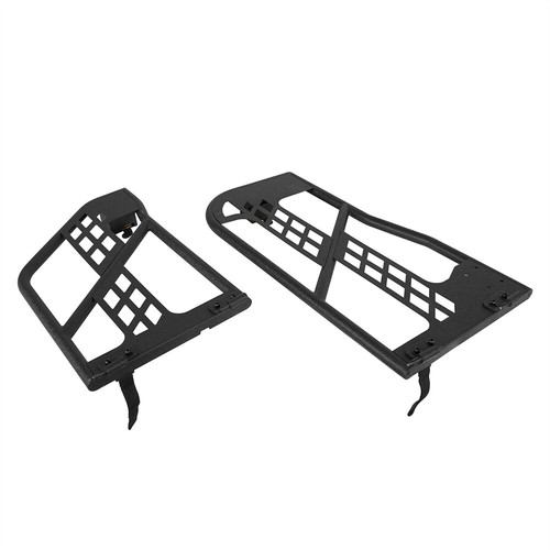 Open-Air Steel Front & Rear Half-Door Guards For 2007-2018 Jeep Wrangler JK 4Dr - Picture 10 of 15