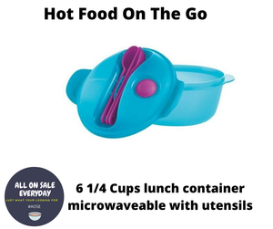 tupperware hot food on the go