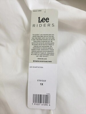 Riders by Lee Indigo Bella Chemise tissée à manches 3/4