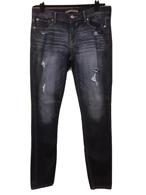 Black Ripped Jeans Express Leggings Mid Rise Express Jeans Women