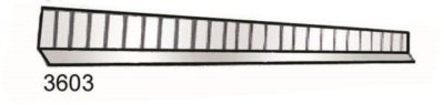 EZ-Fix 3603 Auto Body Sheet Metal Edge Repair Panels-Wheel Opening, Pinch welds