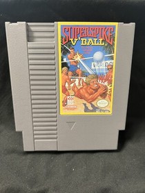 Super Spike V&rsquo;Ball Excellent Condition CIB Nintendo NES Authentic video game