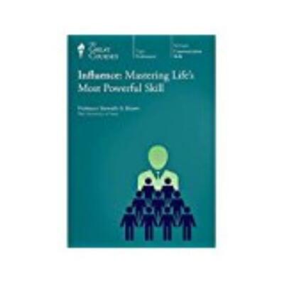 Great Courses: Influence: Mastering Life's Most Powerful Skill 2-Disc Set DVDs