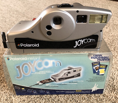 Polaroid Joycam Instant Camera Black Point and Shoot Vintage Polaroid Joycam Instant Camera Black Point and Shoot Vintage