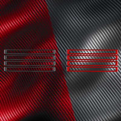 Genuine Carbon Fiber Door Sill Panel Trim for Mercedes-Benz W254 GLC 2023-2024