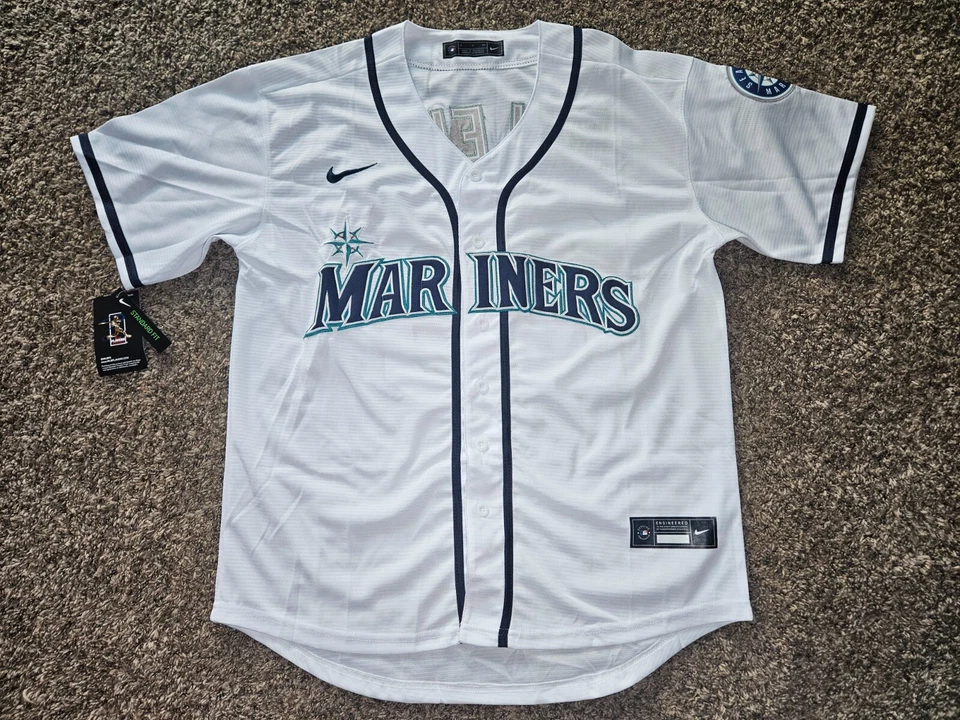 Cal Raleigh #29 Seattle Mariners Men's White Jersey - Image 2 of 4