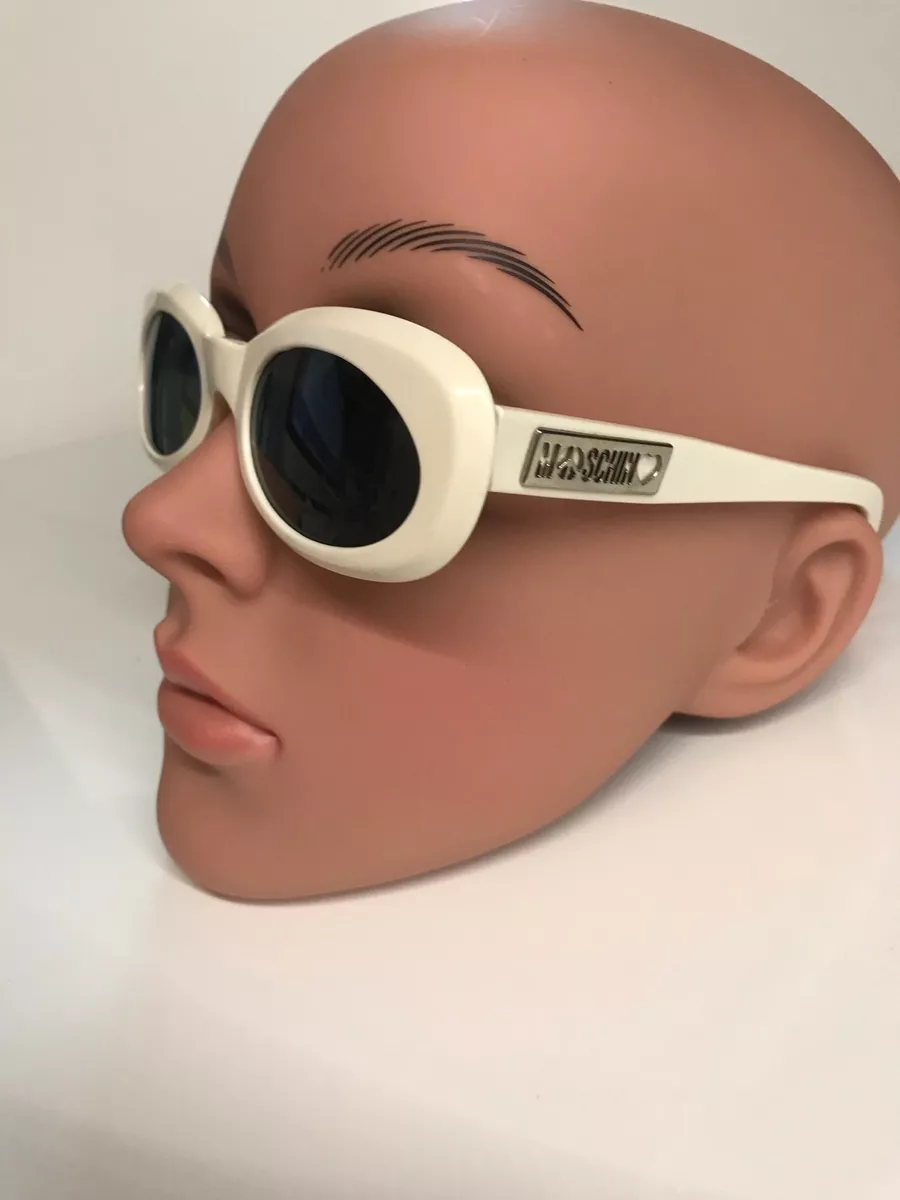 Occhiali da sole originali Moschino bianchi