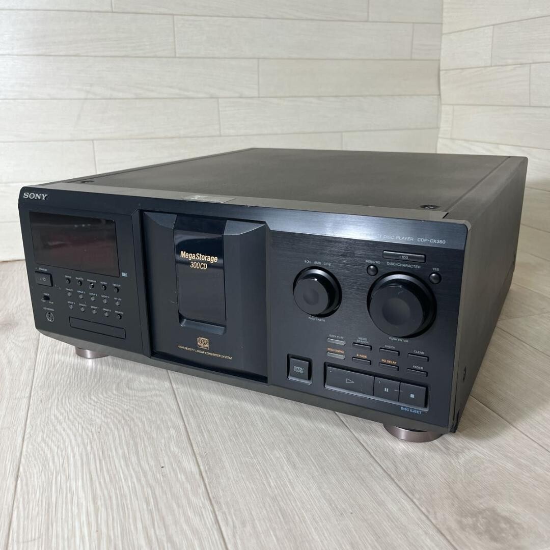 Sony CDP-CX350 CD Changer 300 CD Mega Disk Changer Tested Sony CDP-CX350 CD Changer 300 CD Mega Disk Changer Tested