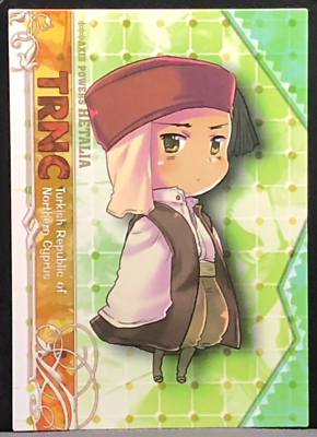 GREECE Hetalia Axis Powers Trading Card TCG 2008 Japanese #38 0627