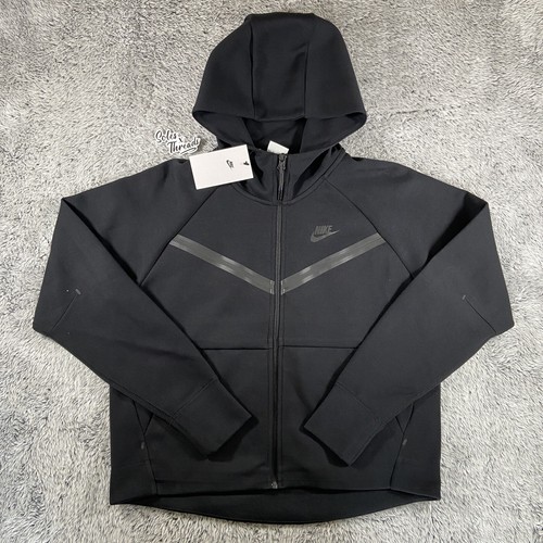 Nike NSW Tech Fleece Women's Full-Zip Hoodie âBlackâ CW4298-010 Size Medium | eBay