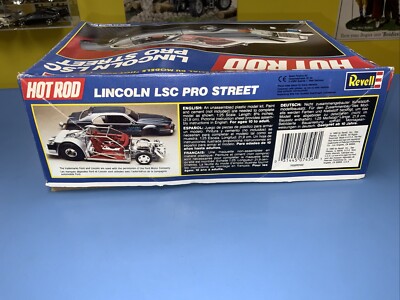 Revell HOT ROD Lincoln LSC Pro Street 1:25 Scale Model Kit | eBay