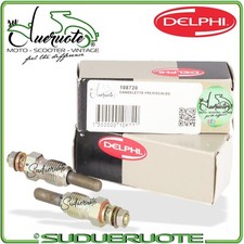 Candelette Kit 2 Candeletta per Ape TM 703 Calessino Poker MP 601 Car Max Diesel