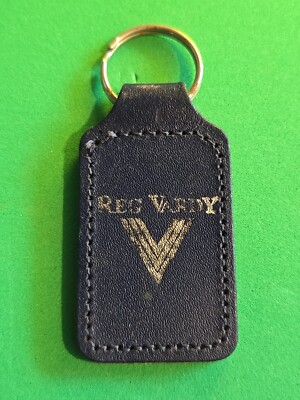 Schlüsselanhänger Schlüsselring - Vintage Reg Vardy Leder Key Fob