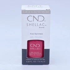 CND Shellac - Red Baroness - 0.25oz / 7.3ml