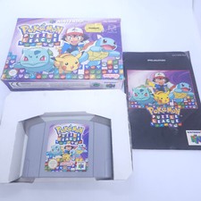 Thumbnail of ebay&reg; auction 126632319062 | Pokemon Puzzle League ✩ Nintendo 64 N64 ✩ PAL CIB ✩ OVP mit Anleitung