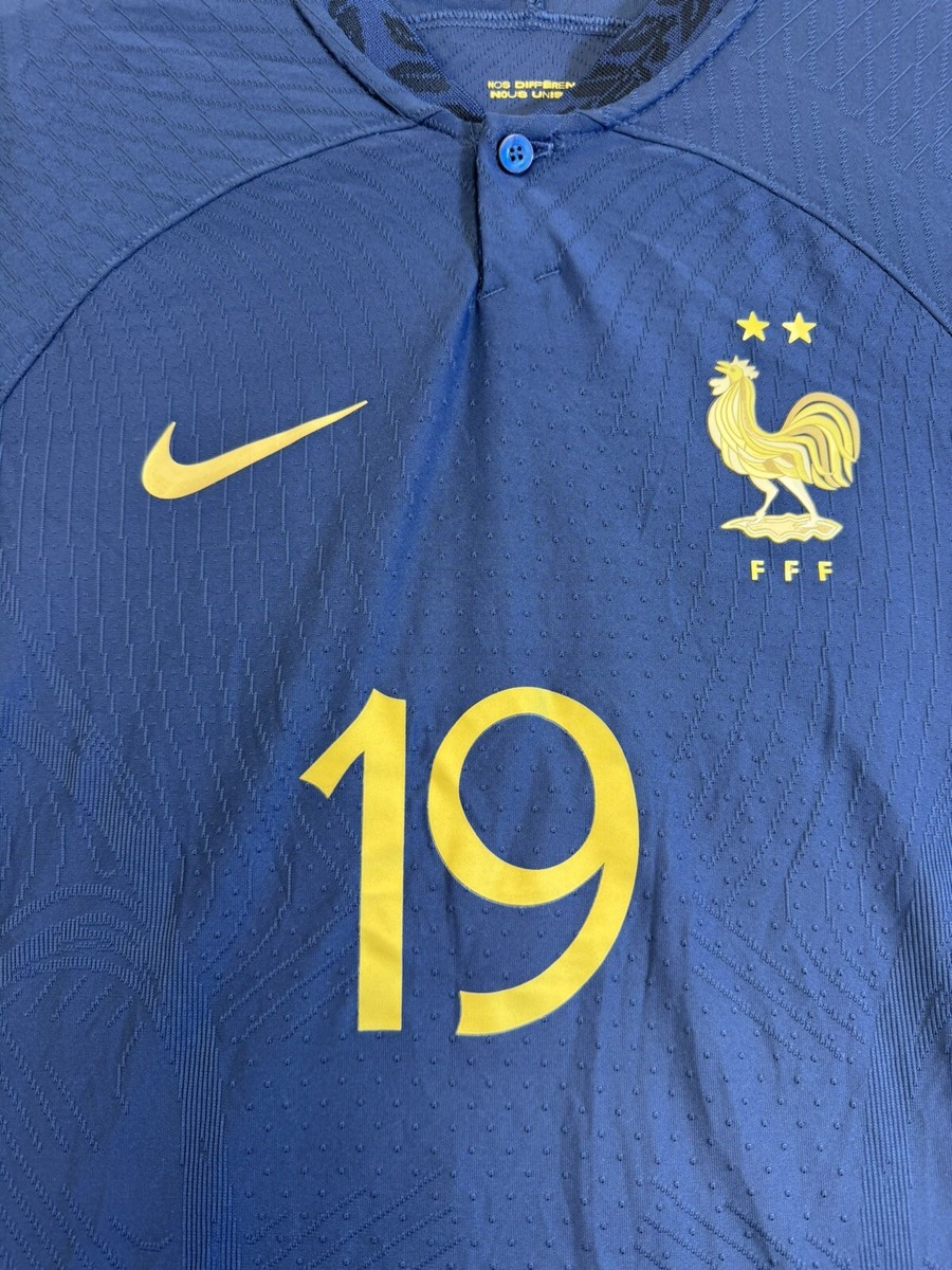 フランクフルト 2022/23 レア NIKE JUMADIBA着用 France Benzema 2022/23 Nike Authentic DRI-FIT ADV Home Jersey
