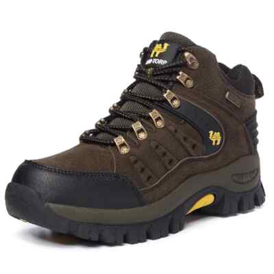 High Quality High-top Platform Hiking Boots Men's Women Non-slip Trekking Shoes