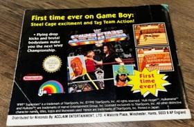 WWF WrestleMania Steel Cage Challenge NES - UKV PAL - Boxed & Complete