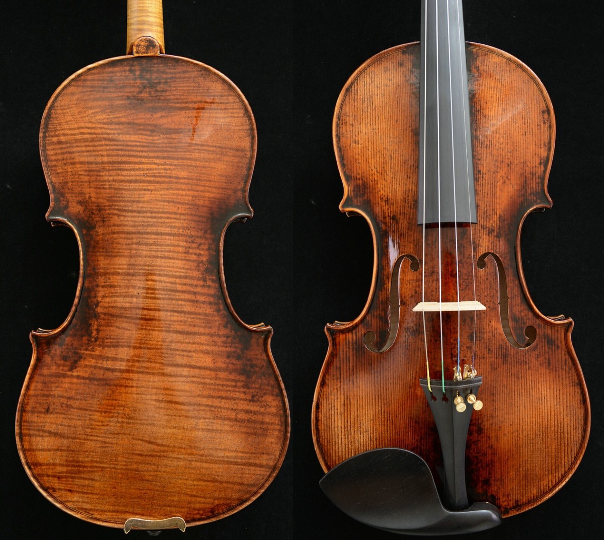 Stradivari 1716 Messiah Violin Model Master Wang's Own Work No
