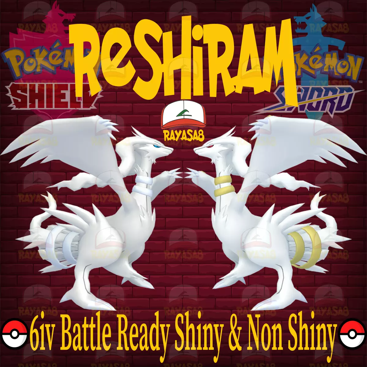 Legendary Reshiram Service - Pokemon GO Account Service