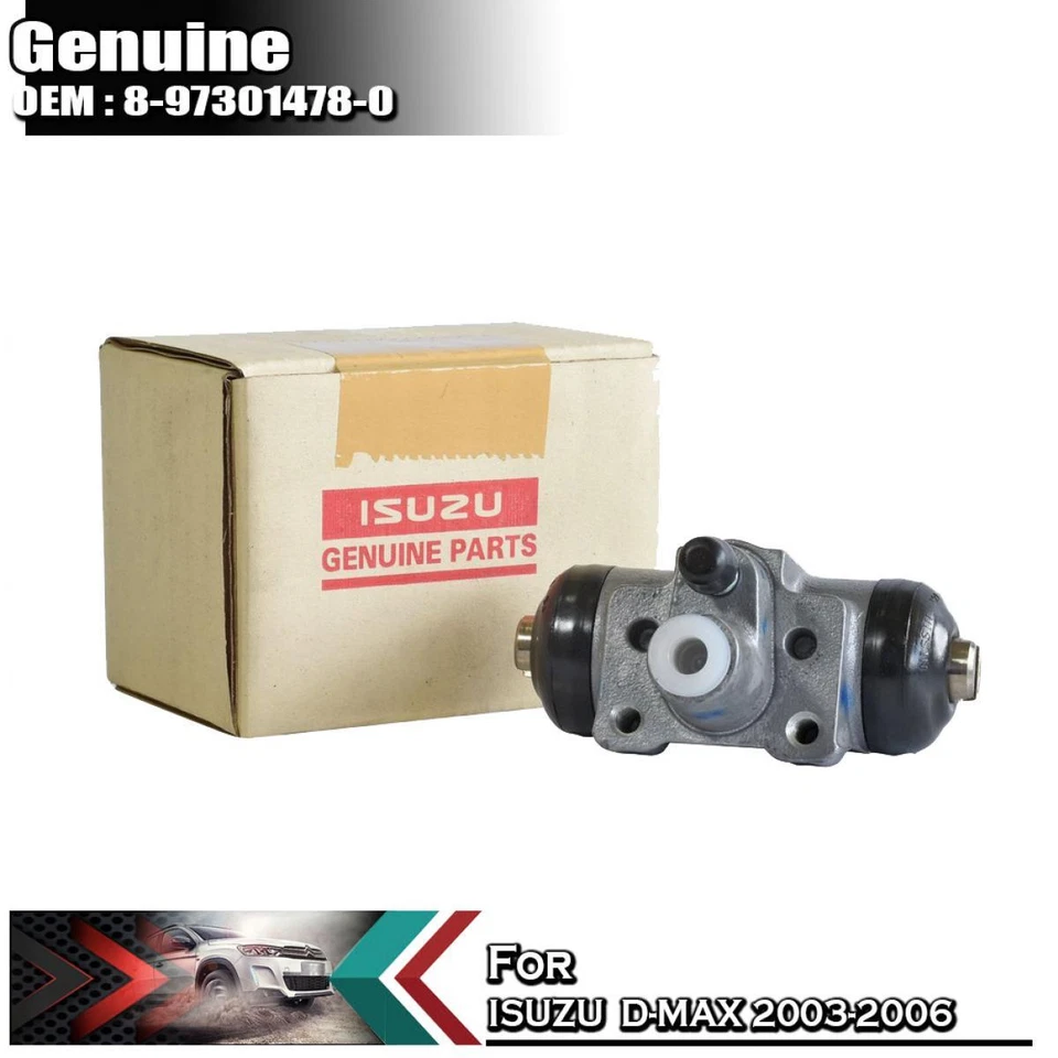 Cilindro de freno de rueda trasera 1" apto para camioneta Isuzu D-max Dmax 2003-2006 Foto 2 de 4