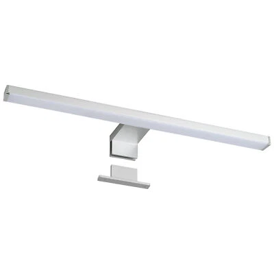 LED Spiegelleuchte mit Schalter und Stecker 40cm Spiegellampe Bad IP44 SEBSON - Bild 1 von 4