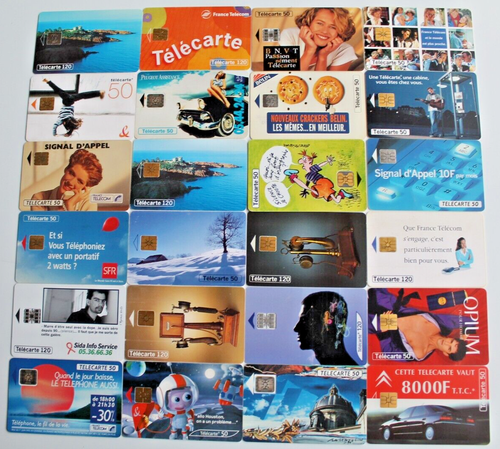 LOT CARTE À Puce Télécartes 50u+120u l'art vocal EUR 10,00 - FR