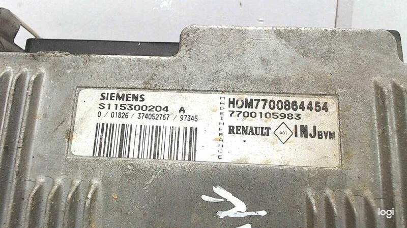 ✅✅✅ 7700864454 centralina per RENAULT MEGANE I COACH COUPE (DA0) 1.6E RN 1996 - Immagine 2 di 4