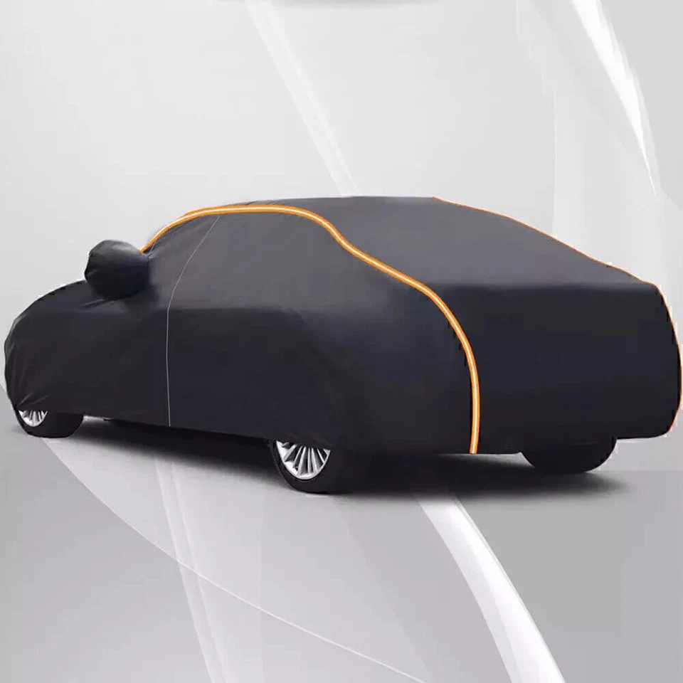 Cubierta de auto exterior ajuste personalizado para Dodge Challenger 6 capas engrosada PEVA + algodón Foto 2 de 4