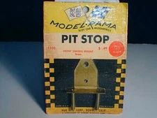 1/24 K&B #1102 front brass slot car chassis mount NEW OLD STOCK MIP H*