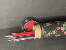 Vintage Knitting Needles Boye  More Aluminum Lot Various Sizes W/ Zipping Case