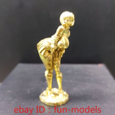 2.7 Pure Copper Do Old Super Short Skirt Teenage Girls Sexy Body Art Model