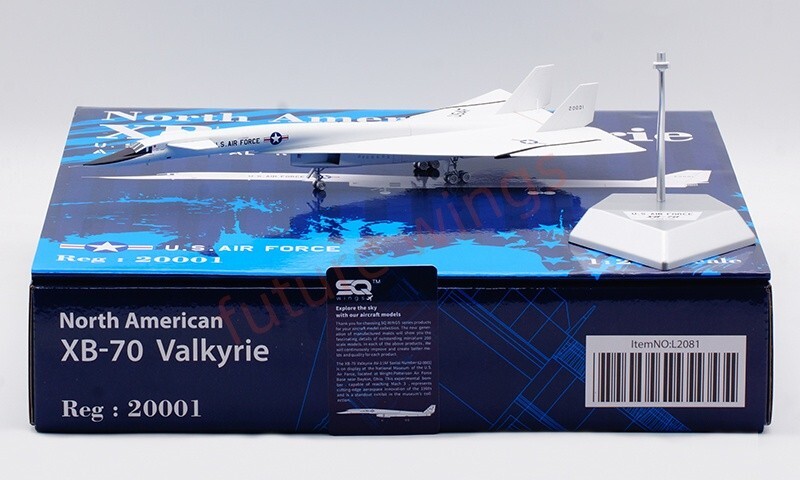航空機・ヘリコプター SQwings XB-70 1/200 NASA 1/200 Scale XB-70 Valkyrie Bomber Aircraft Model SQ WINGS | eBay