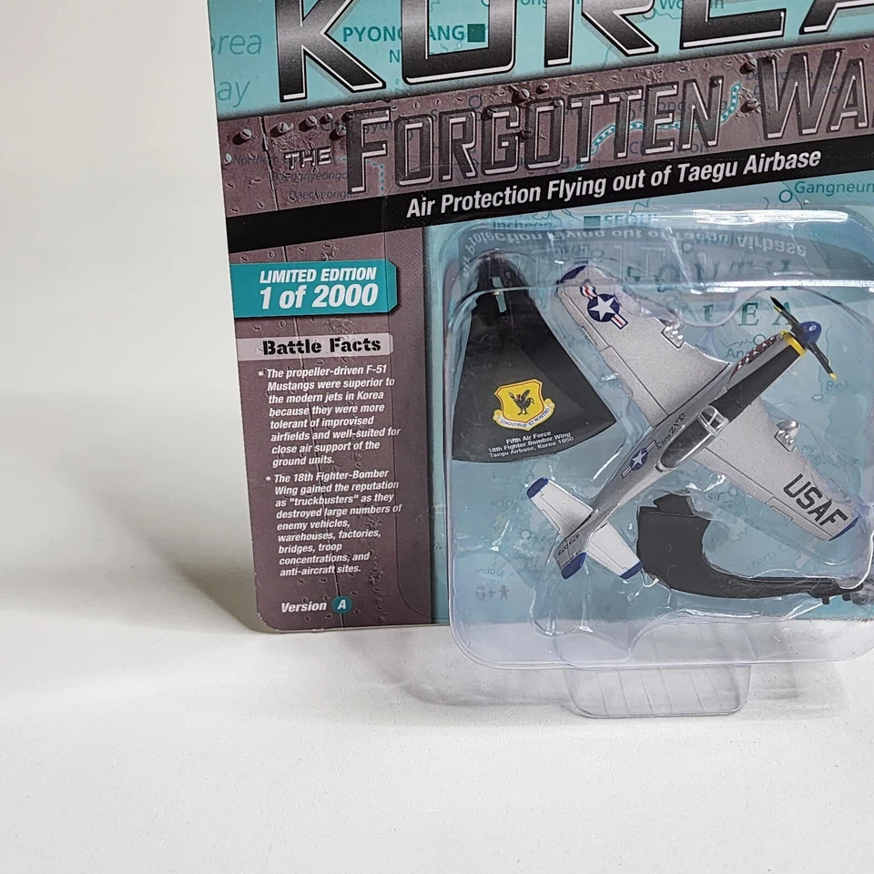 Johnny Lightning Forgotten War North American Aviation F-15D Mustang New - Image 4 of 4